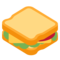 Sandwich emoji on Twitter